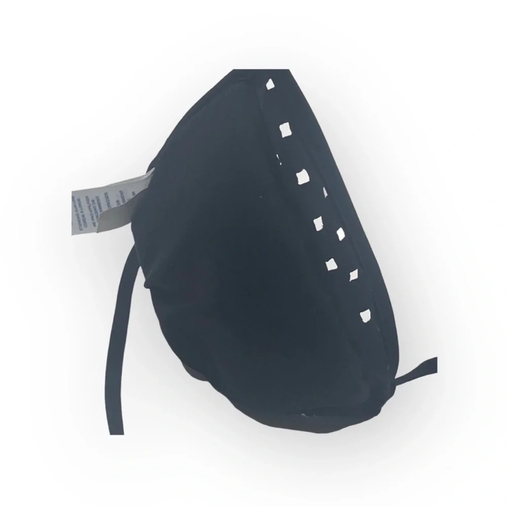 Vineyard Vines 𒀯 Laser Cut Triangle Slider String Bikini Top 𒀯 Black 𒀯 Large